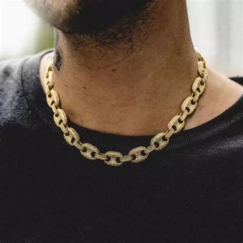 gucci link choker chain